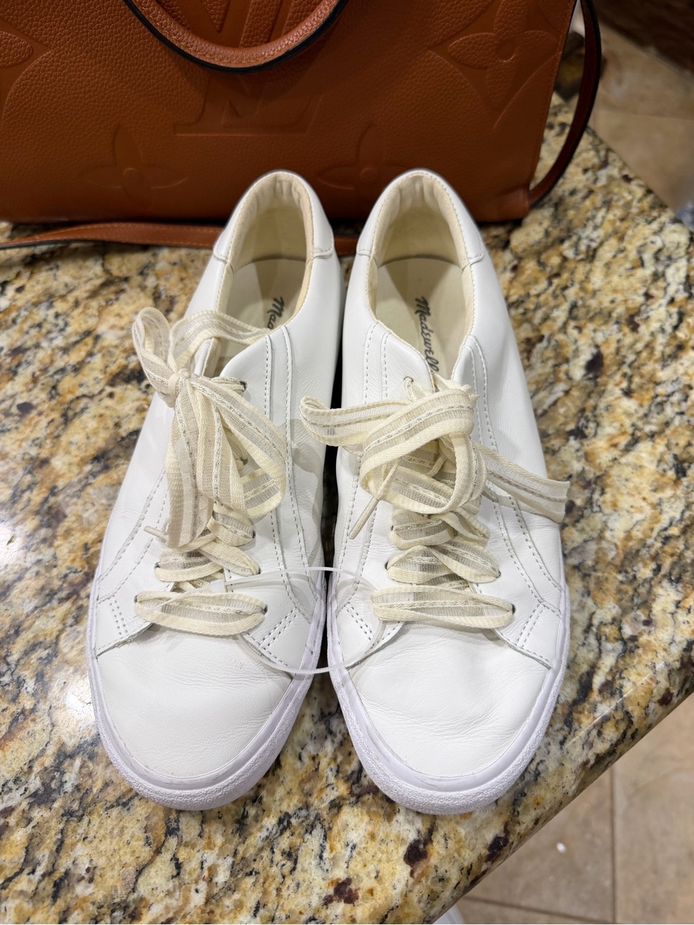 Madewell sidewalk Low Top Sneakers Size 9M White